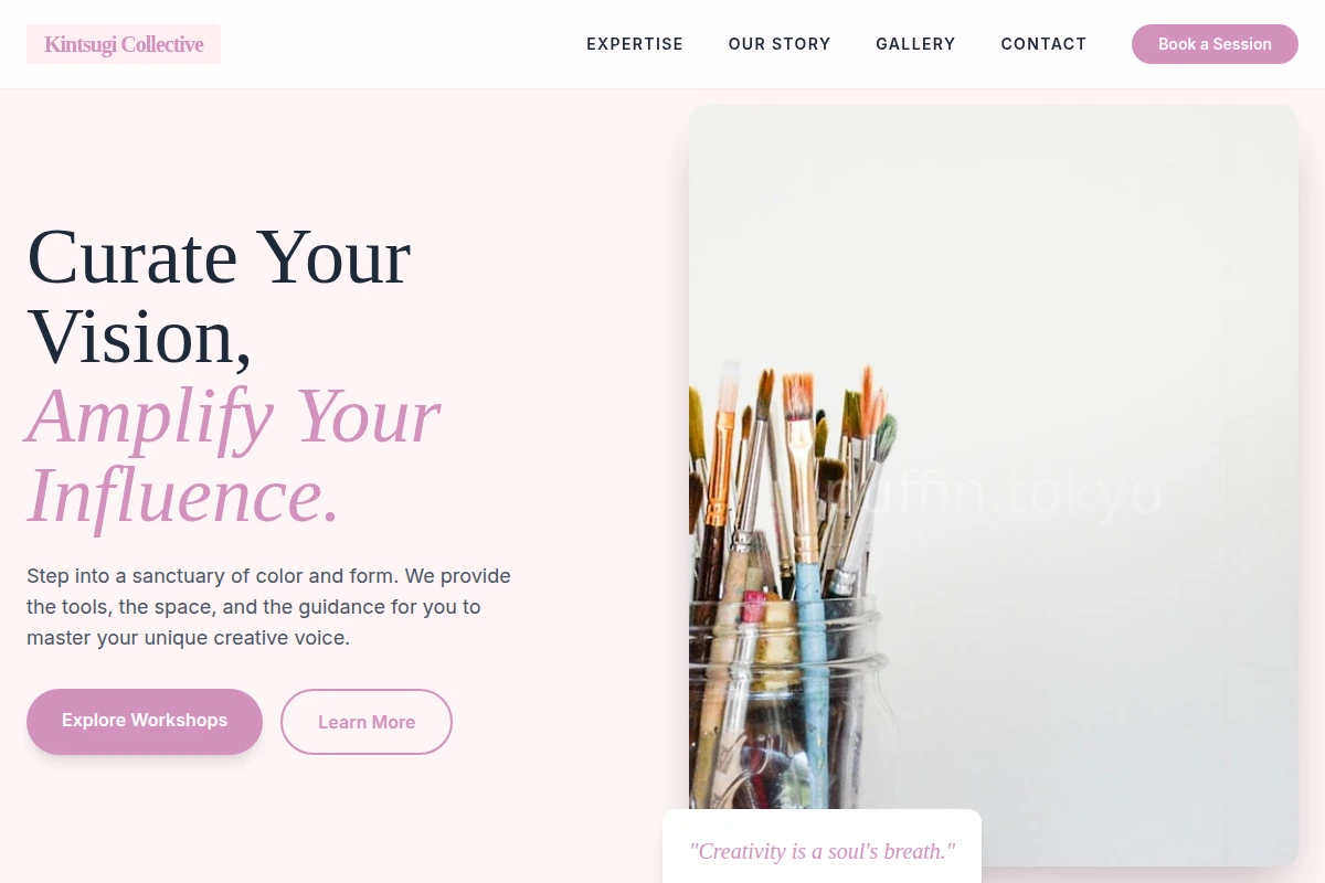 Minimal Art Studio