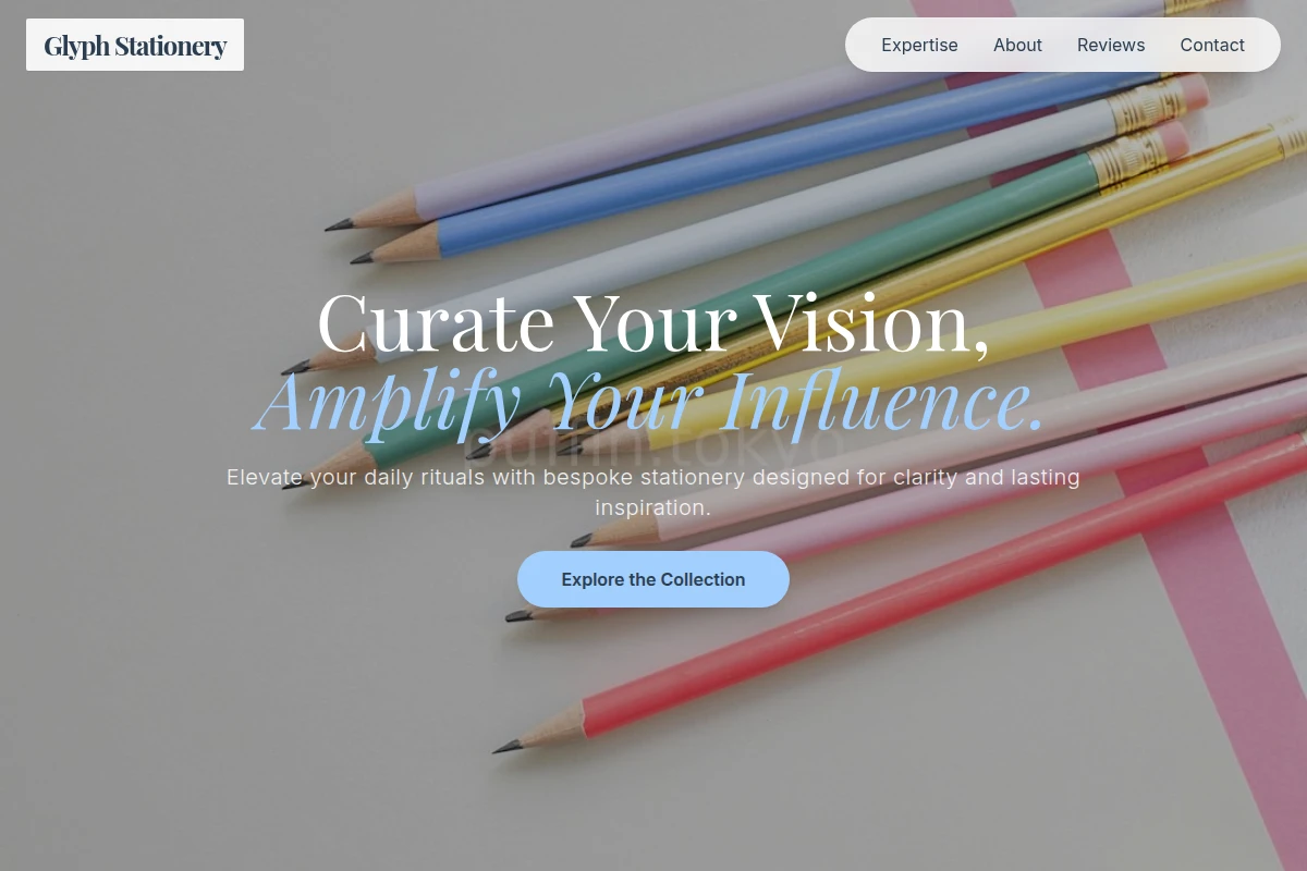 Glyph Stationery