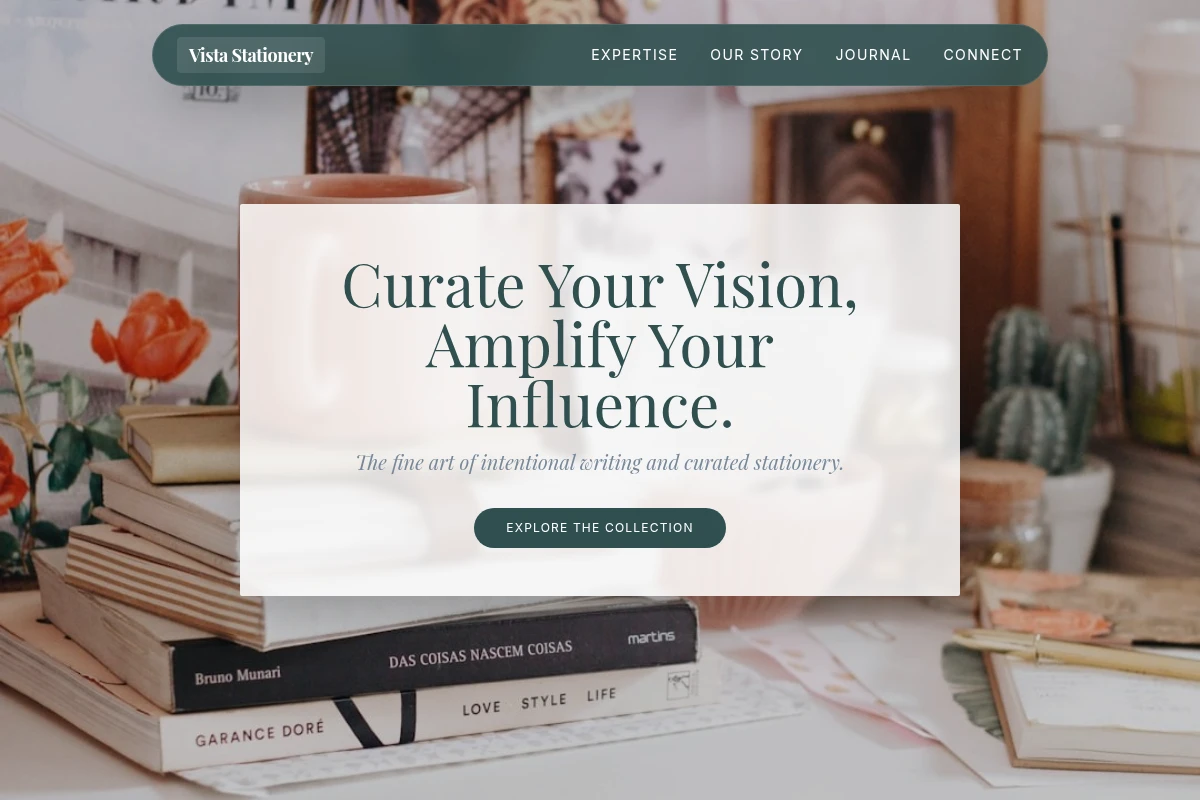 Vista Stationery