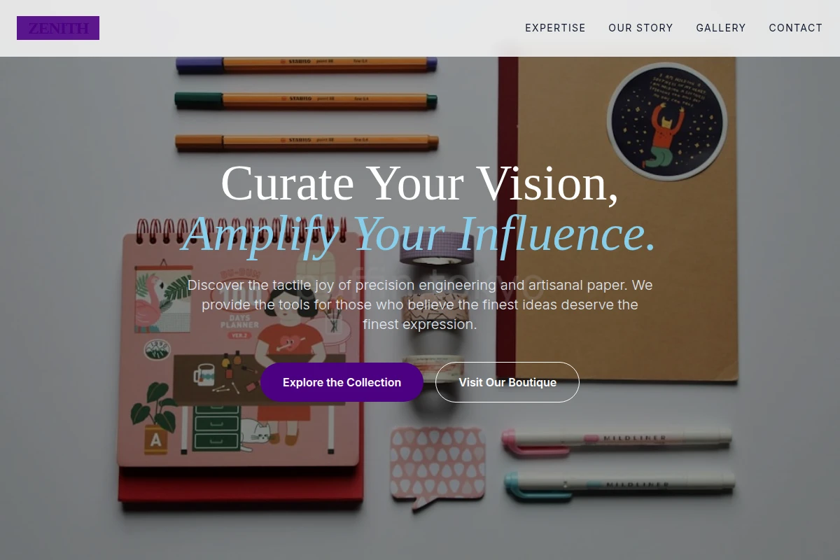 Zenith Stationery