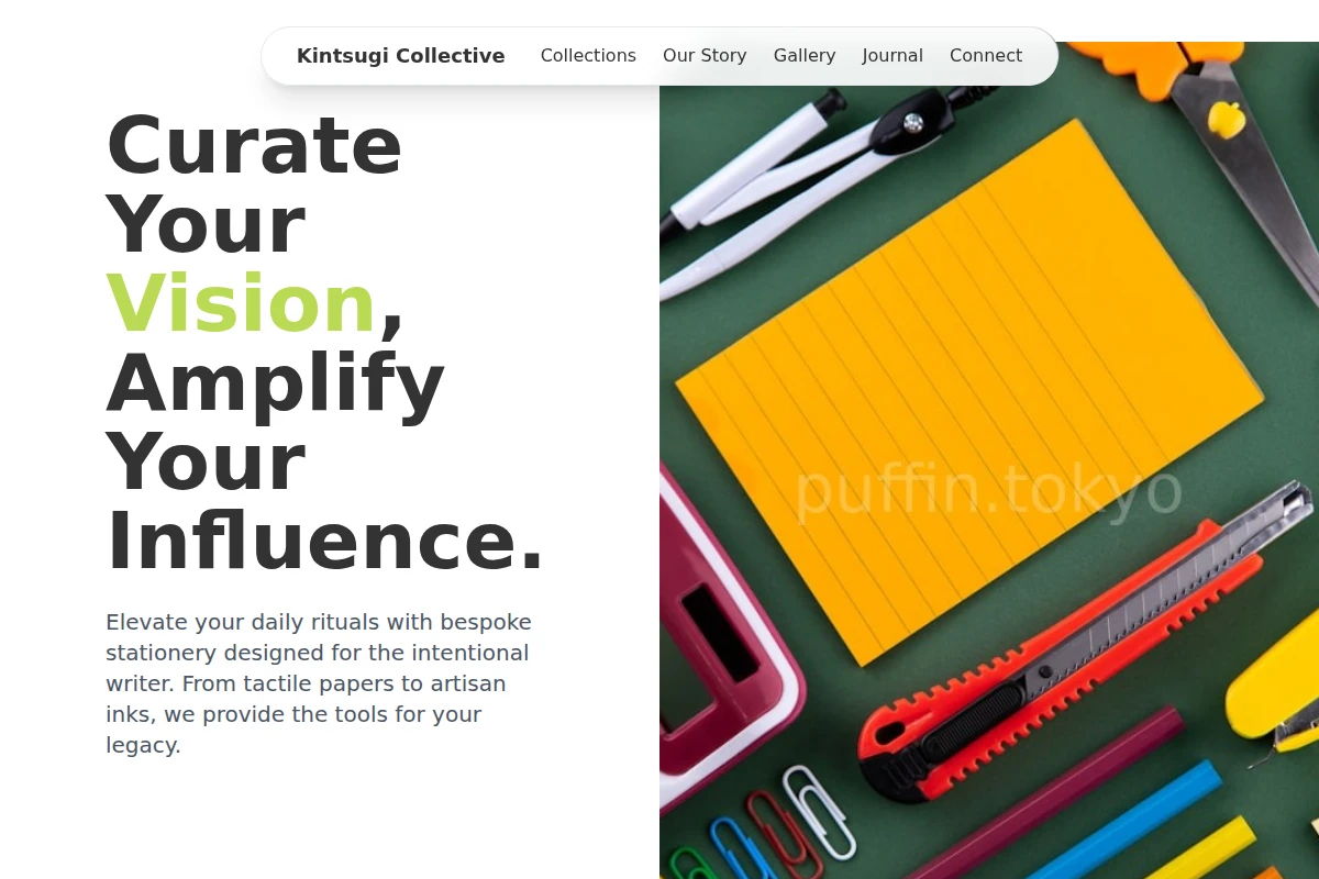 Canvas Stationery