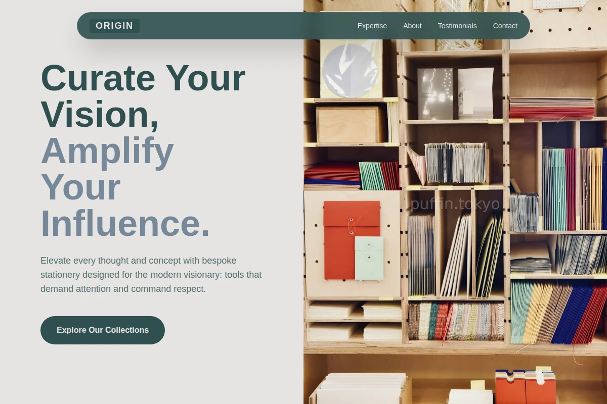 Origin Stationery