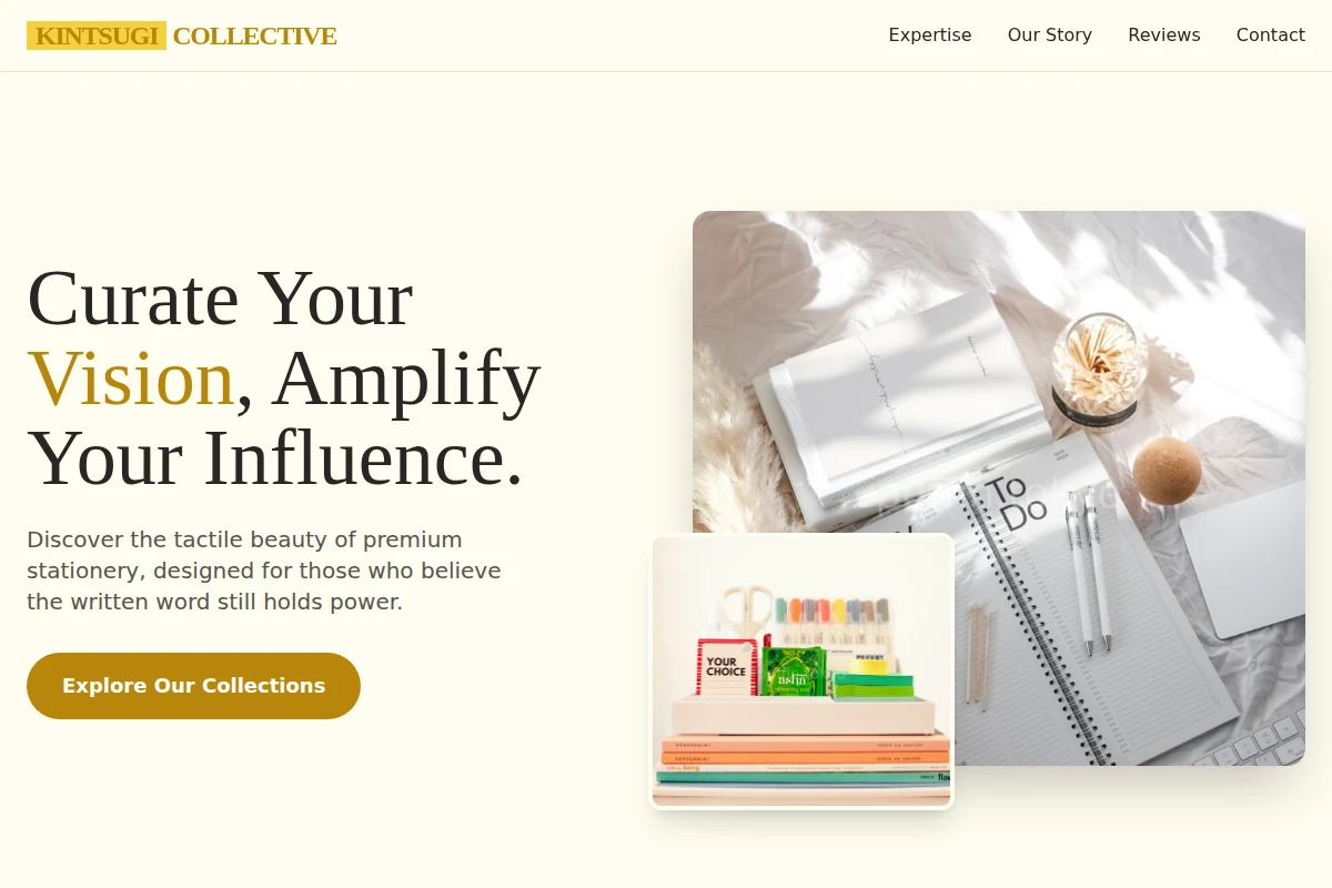Canvas Stationery